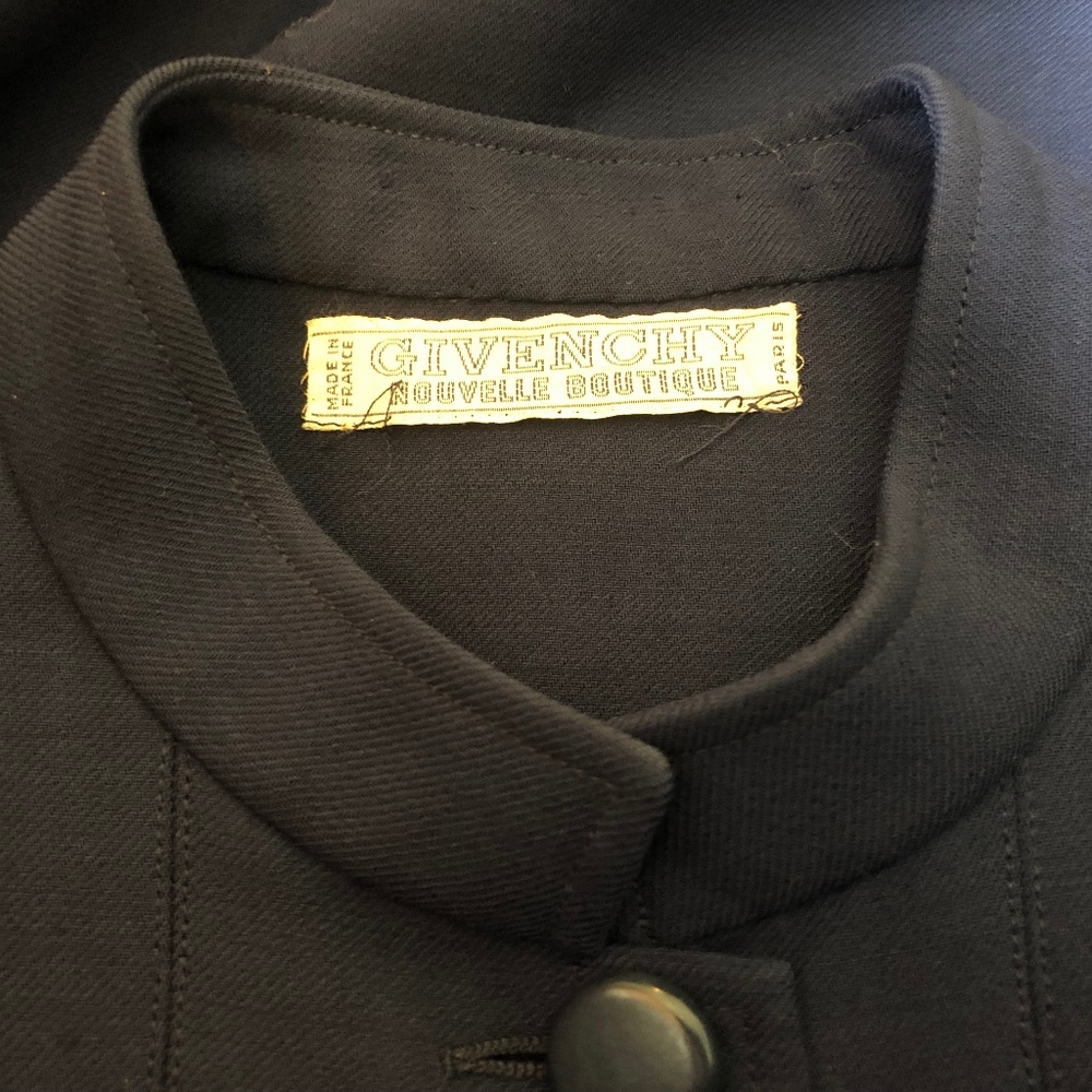Givenchy Unlined Coat - Navy - Picture 3 of 9